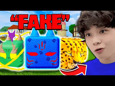 Mình Phá Đảo TẤT CẢ Blox Fruits Phiên Bản FAKE ĐÁNH GIÁ CAO NHẤT GIỐNG 99% MÀ ADMIN GIẤU | Roblox