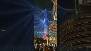 2024 Burj Khalifa New Year Fireworks || Laser show 2024 || EMAAR NYE 2024 || DUBAI MALL 2024