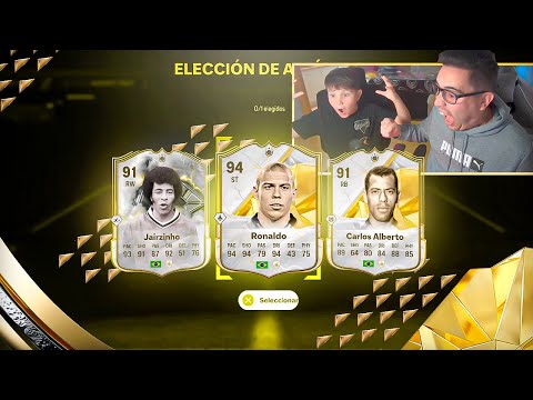 NOS TOCAN 2 ICONAZOS BRASILEÑOS EN LOS 2 PICKS DE ICONO !! QUE LOCURA ! EA FC25