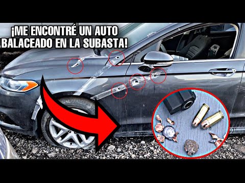 ME ENCUENTRO UN AUTO BALEADO EN LA SUBASTA (COPART)