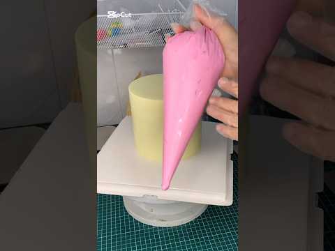 Diy so cute pink cake beautiful w