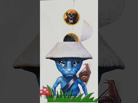 Smurf Cat's Mind Transformation: From Gloom to Glee! #shorts #smurfcat #artandcraft