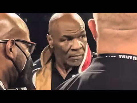 Mike Tyson BOSSES out after SLAPPING Jake Paul & fans GO WILD at weigh-in