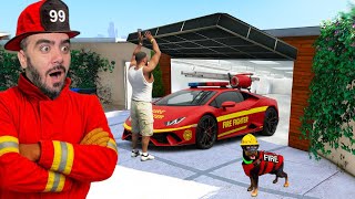 FRANKLIN PAHALI ITFAIYE LAMBO ARABASI YAPTI - GTA 5 MODS