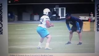 San Diego Chargers Rookie mini camp on 5/13/16
