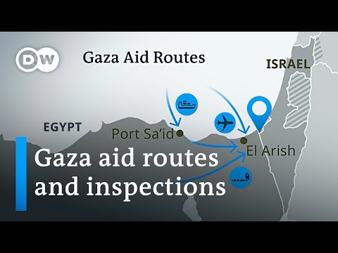 Why getting aid into Gaza is so difficult | DW News