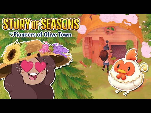 Rescuing a WILD CHICKEN?! ? Story of Seasons: Pioneers of Olive Town • #1