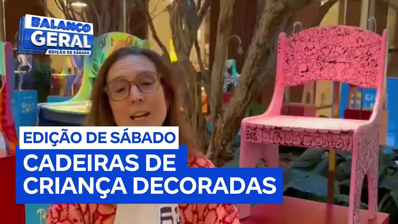 Leilão de cadeiras infantis arrecada fundos para ações sociais em São Paulo