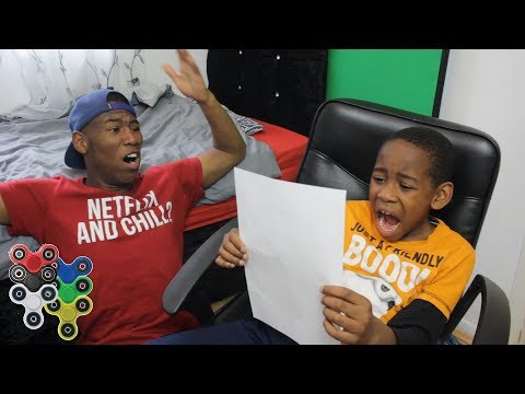 Kid gets BANNED from school for using a fidget spinner **PRANK!**  [MUST WATCH]