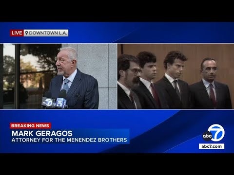 Menendez brothers’ attorney Mark Geragos speaks after DA announces review of new evidence