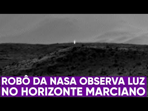 Robô encontra luz na superfície de Marte