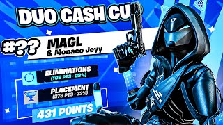 COMMENT ON DOMINE LA CASHCUP DUO W/ JEYY