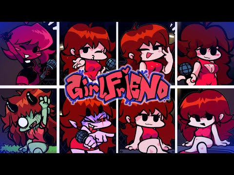 🎶Friday Night Funkin' | Cute Skins of Playable Girlfriend Sing Release - GF Appreciation🎤