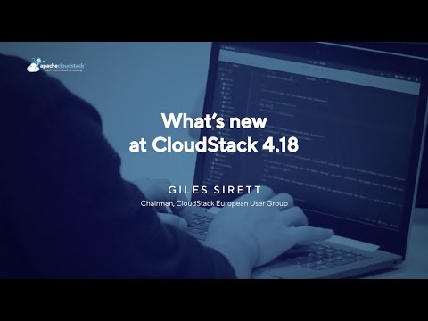 What’s new in CloudStack 4 18 - CloudStack European User Group 2023