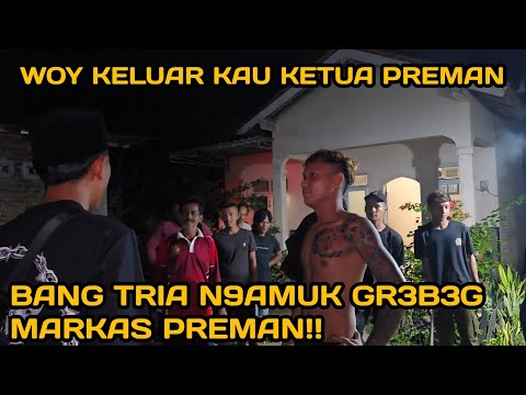 🔴KITA OBRAK-ABRIK M4RK4$ PR3M4N DU3L SENGIT BANG TRIA VS KETUA PREMAN@KangUjangBusthomicirebon