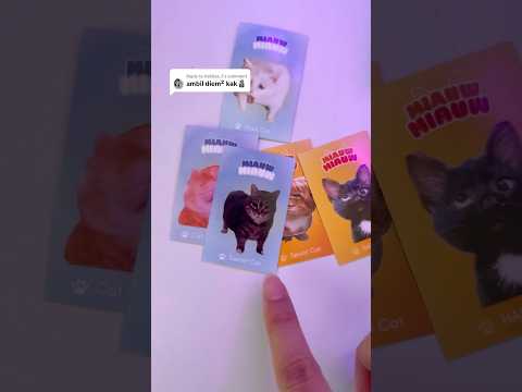 Gagal iseng ambil miauw miauw blindbox nya... kita coba next time 🙃 #unboxing #blindbox