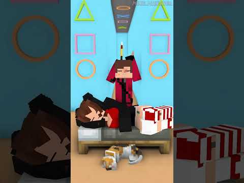 RIP Dark JJ's Sister and Cat PT3 - MAIZEN Minecraft Animation