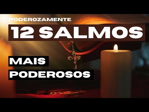 12 SALMOS MAIS PODEROSOS - SALMO 7, 18, 91,23, 27, 34, 40, 46, 51, 121, 127 E 129