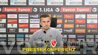 Pressekonferenz vor Alemannia Aachen - Energie Cottbus