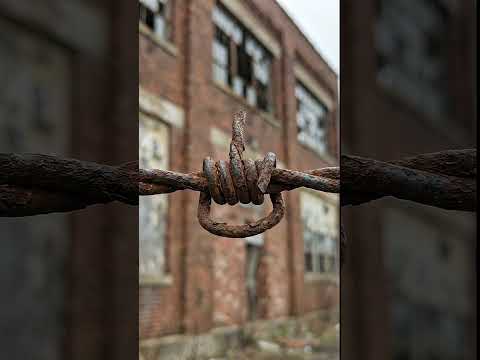 When the Rusty Wire Has an Attitude 😅 #youtubeshorts #viralvideo