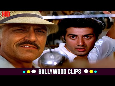 जो काम बाप ने अधूरा छोड़ा वो काम बेटा ही पूरा करेगा | Sunny Deol, Amrish Puri | Samundar Antim Scene