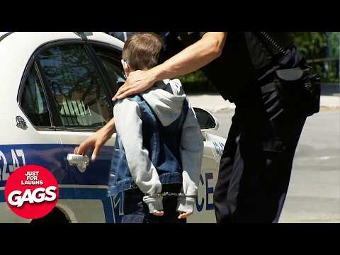 8 Year Old Boy Gets Arrested... | Just For Laughs Gags