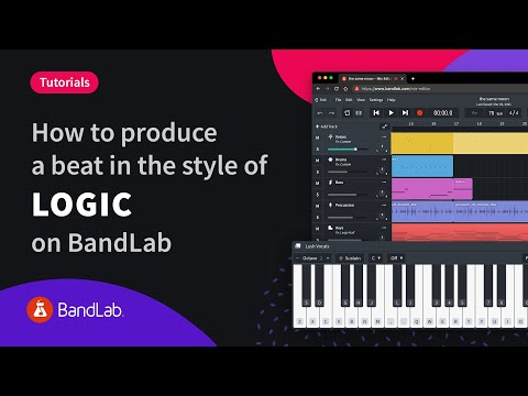 How to produce a Logic style beat using BandLab's free web Mix Editor