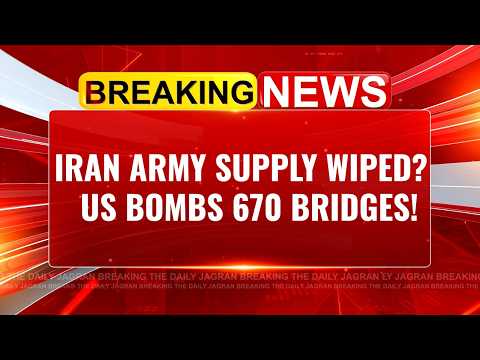 Iran Army &amp; Missile Supply Line Wiped! 670 Bridges + 380 Tunnels Bombed | US-Israel Cripple Tehran!
