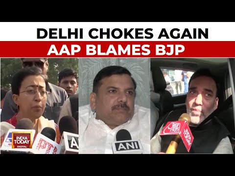Air Emergency In Delhi-NCR: BJP Mounts Attack On AAP,  AAP Blames BJP For Worsening Air