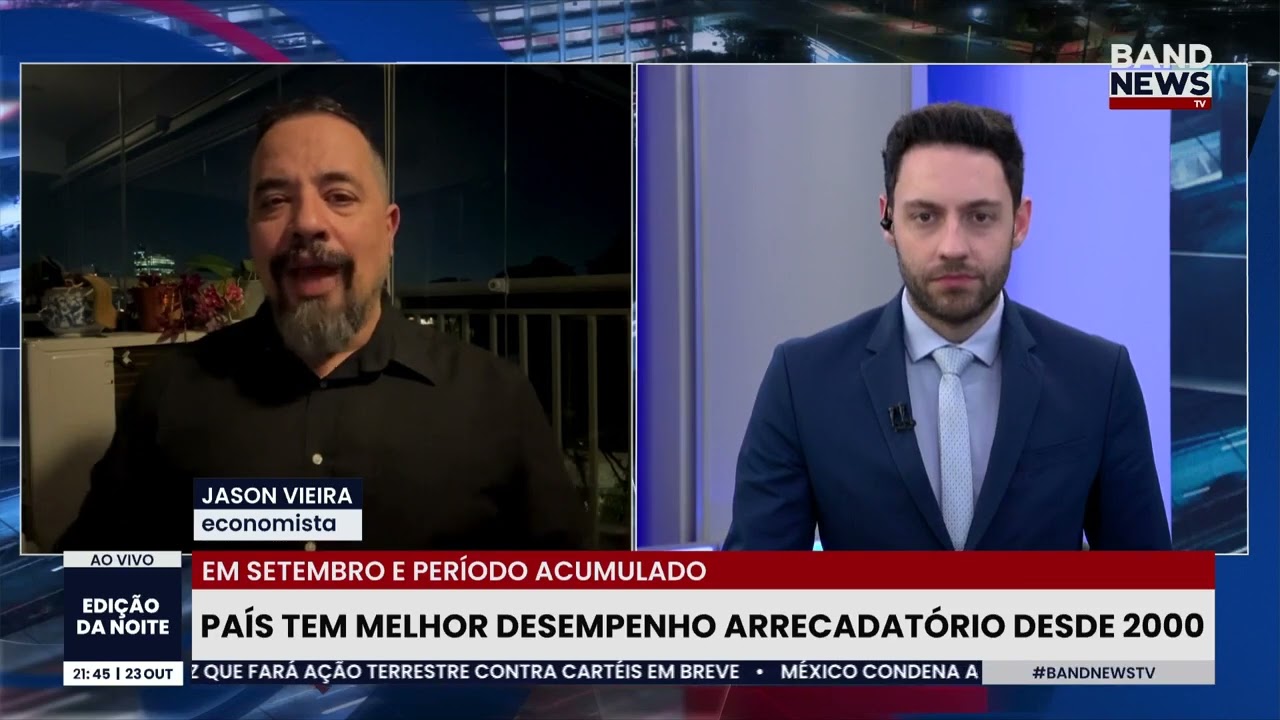 Arrecadação federal tem melhor resultado em 25 anos | BandNews TV