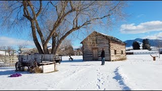 Talking about New Years Resolutions and enjoying Fort Missoula's beauty