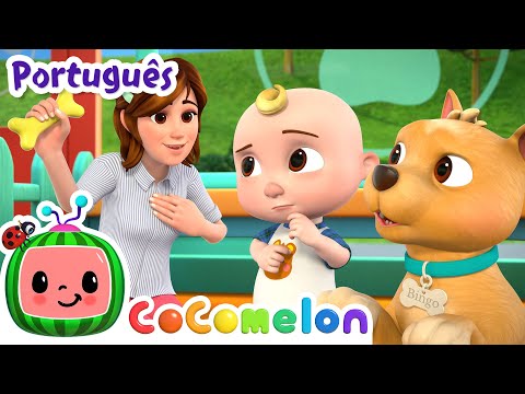 Boas Maneiras com O Cachorro BINGO | CoComelon Brasil | Músicas Infantis e Desenhos em Português