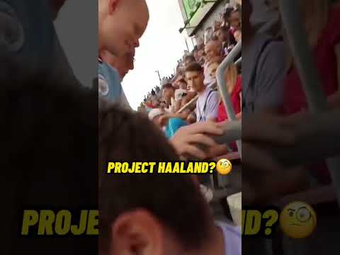 When you take Project Haaland too seriously🤖😂 #football #funny #shorts #footballshorts