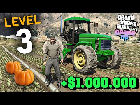 GTA 5 GRAND RP İLERİ SEVİYE ÇİFTÇİLİK MESLEĞİ DETAYLI REHBER - AVANTAJLARI VE HIZLI PARA KAZANMA