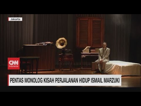 Pentas Monolog Kisah Perjalanan Hidup Ismail Marzuki