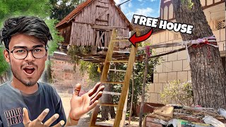 I Made A Tree House 😱 | हमने पेड़ों के बिच एक घर बना दिया 🏡