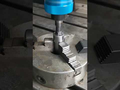 Forced insertion, finally encountered a hard guy๐คฃ๐คฃ#cnc #cncmachining #machining #cncmilling #fyp