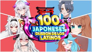 【100 Japoneses Dijeron de Latinos】 Que piensan los japoneses de Latino