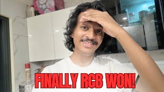 RCB Jeet Gayi Finally 🥺 - Short Vlog - Rishav Thakur
