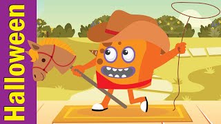 Halloween Freeze Dance | Little Monsters Green Book| Fun Kids English