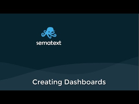 Creating Dashboards in Sematext Cloud