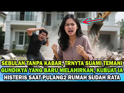 SEBULAN SUAMI TAK PULANG, IA KAGET SETENGAH MATI SAAT RUMAH KUROBOHKAN #novelromantis #drama