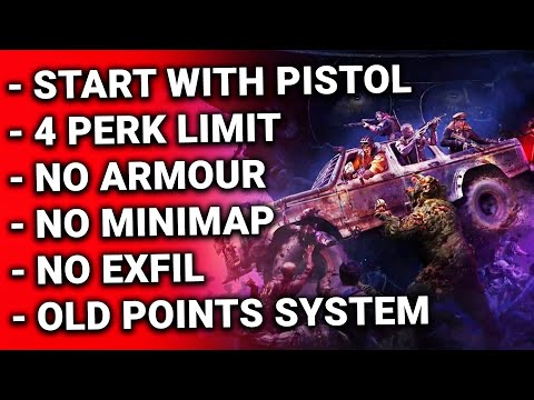 HUGE BO7 ZOMBIES LEAK: NO ARMOUR, START WITH PISTOL, OLD POINTS SYSTEM IN NEW "CURSED" MODE
