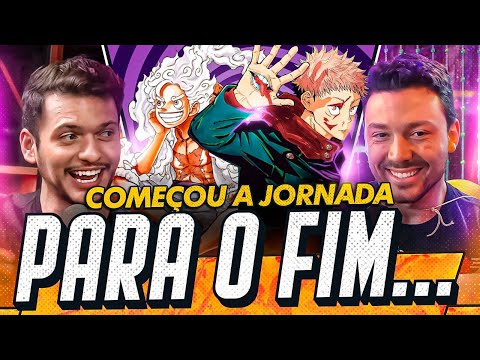 O ÍNICIO DO FIM! ONE PIECE E JUJUTSU KAISEN ESTÃO ACABANDO! Feat BRUNO BANDEIRA | The Otakuz #010