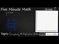 Graphing Multiplicative Patterns in 5th Grade Math