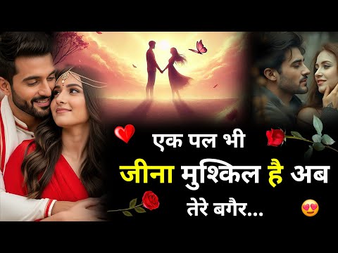 तेरे बिन एक पल सदियों सा लगता | Love Shayari | Romantic Shayari | Hindi Shayari #Love #shayari