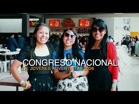 ¡FELIZ SÁBADO desde el Congreso Nacional de Jóvenes Adventistas 2026!