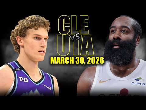 Cleveland Cavaliers vs Utah Jazz Full Game Highlights – March 30, 2026 | NBA Season