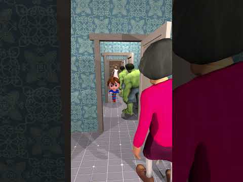 Scary Teacher 3D Open the Door! 😱 Superboy Escapes Granny!
