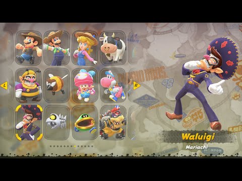All Characters, Costumes, and Karts - Mario Kart World